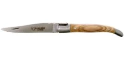 Laguiole En Aubrac Taschenmesser 7 Cm Olivenholz, L0207OLI-SSB1