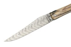 Laguiole En Aubrac Le Perlé 12 Cm L0512WA6J3DB Balbach Damast Full Handle Buchenholz -Schnitt Pro Verkäufe AUL0512WA6J3DB 03 laguioleaubrac