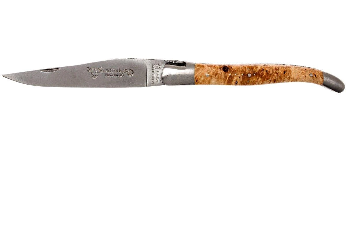 Laguiole En Aubrac 12cm, Kastanienholz Handgefeilt, L0712NWI-FSB1 1 Laguiole En Aubrac 12cm, Kastanienholz Handgefeilt, L0712NWI-FSB1
