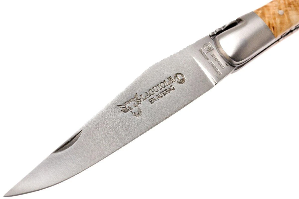 Laguiole En Aubrac 12cm, Kastanienholz Handgefeilt, L0712NWI-FSB1 3 Laguiole En Aubrac 12cm, Kastanienholz Handgefeilt, L0712NWI-FSB1 – Bild 3