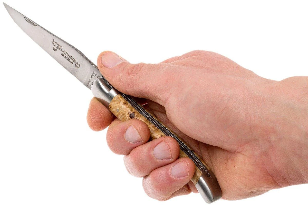 Laguiole En Aubrac 12cm, Kastanienholz Handgefeilt, L0712NWI-FSB1 8 Laguiole En Aubrac 12cm, Kastanienholz Handgefeilt, L0712NWI-FSB1 – Bild 8