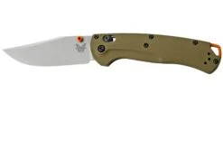 Benchmade Taggedout 15536, CPM-S45VN, OD Green G10, Jagdtaschenmesser