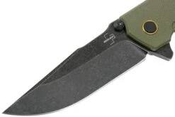 Böker Plus Kihon Assisted OD Green 01BO164 Taschenmesser, Lucas Burnley Design -Schnitt Pro Verkäufe BO01BO164 03 boker