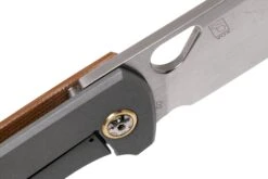 Böker Plus F3.5 01BO338, Braunes Canvas Micarta Taschenmesser, Jesper Voxnaes Design -Schnitt Pro Verkäufe BO01BO338 06 boker