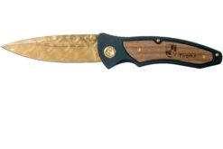 Böker Tirpitz Damast Gold Limited Edition 110194DAM Taschenmesser