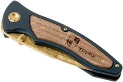 Böker Tirpitz Damast Gold Limited Edition 110194DAM Taschenmesser -Schnitt Pro Verkäufe BO110194DAM 04 boker