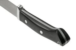 Bark River Classic Drop Point Hunter CPM S45VN Black Canvas Micarta, Feststehendes Messer -Schnitt Pro Verkäufe BRK02 176BCM 04 barkriver