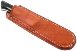 Bark River Bravo 1 LT CPM 3V Rampless, Schwarzes Canvas Micarta, Braune Scheide -Schnitt Pro Verkäufe BRK07 126BRKC RS 06 bark river knives v202107