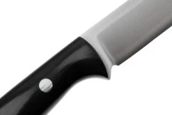 Bark River Bravo 1 Cru-Wear, Rampless, Black Canvas Micarta, Bushcraftmesser -Schnitt Pro Verkäufe BRK07 161BCM RL 05 barkriver