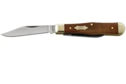 Case Small Swell Centre Jack Natural Canvas Micarta 23694, 10225 SS, Taschenmesser
