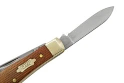 Case Small Swell Centre Jack Natural Canvas Micarta 23694, 10225 SS, Taschenmesser -Schnitt Pro Verkäufe CE23694 05 case