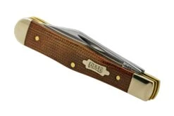 Case Small Swell Centre Jack Natural Canvas Micarta 23694, 10225 SS, Taschenmesser -Schnitt Pro Verkäufe CE23694 06 case