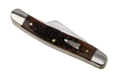 Case Medium Stockman Brown Bone, Peach Seed Jig, 42651, 6318 SS Taschenmesser -Schnitt Pro Verkäufe CE42651 06 case