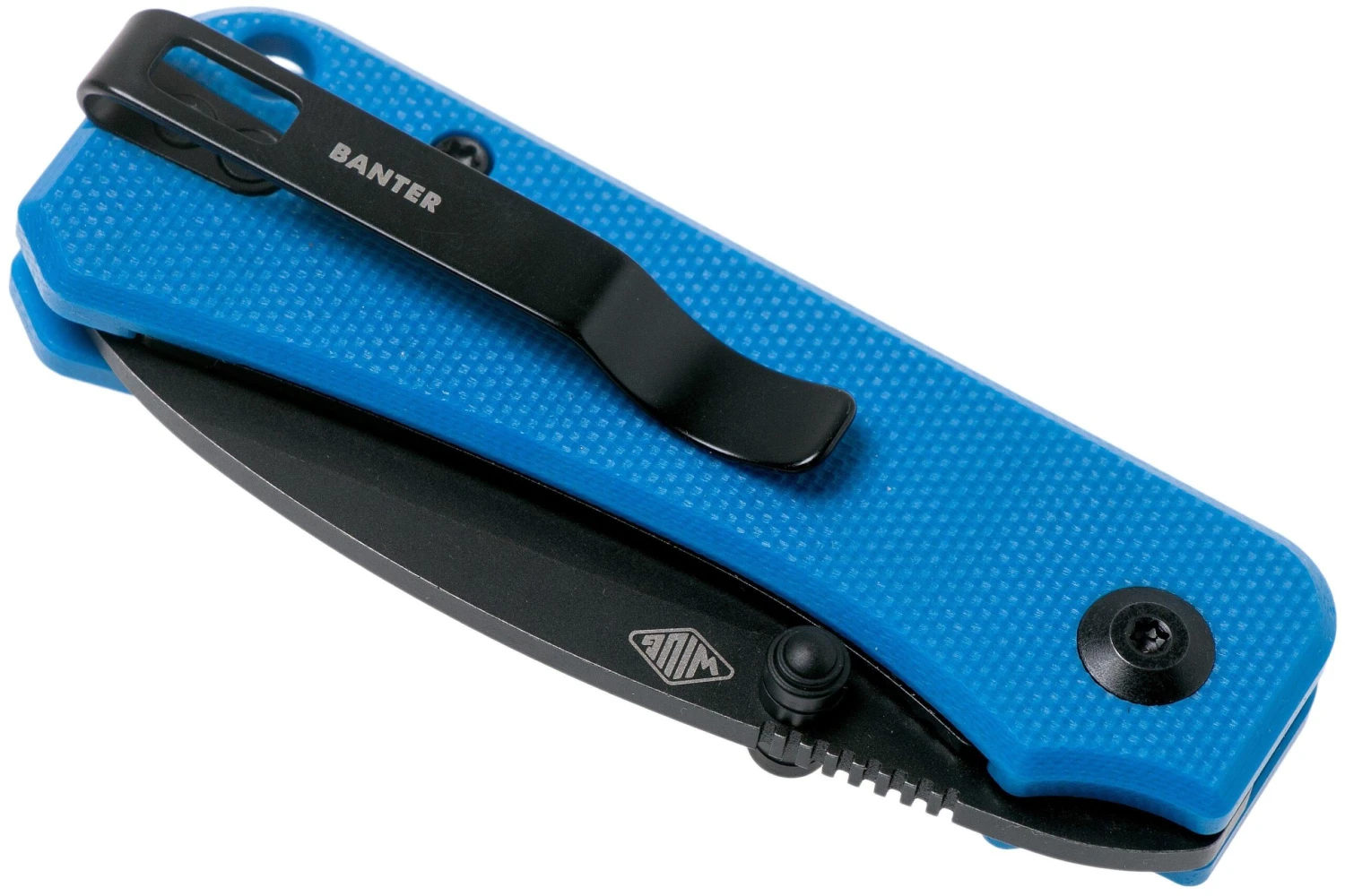 Civivi Baby Banter C19068S-3 Blaues G10, Schwarzes Stonewashed Taschenmesser, Ben Petersen Design 4 Civivi Baby Banter C19068S-3 Blaues G10, Schwarzes Stonewashed Taschenmesser, Ben Petersen Design – Bild 4