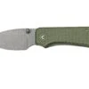 Civivi Baby Banter C19068SB-1 Green Micarta, Grey Stonewashed Taschenmesser, Ben Petersen Design