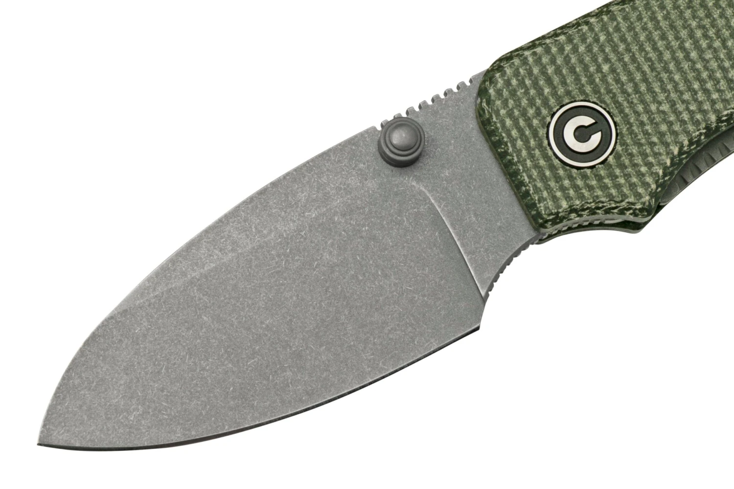 Civivi Baby Banter C19068SB-1 Green Micarta, Grey Stonewashed Taschenmesser, Ben Petersen Design 3 Civivi Baby Banter C19068SB-1 Green Micarta, Grey Stonewashed Taschenmesser, Ben Petersen Design – Bild 3