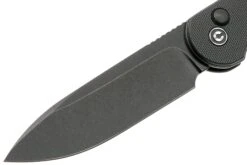Civivi Elementum Button Lock C2103A Schwarz, Schwarzes G10 Taschenmesser -Schnitt Pro Verkäufe CIC2103A 03 civivi