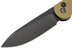 Civivi Elementum Button Lock C2103B Schwarz, Olivgrünes Micarta Taschenmesser -Schnitt Pro Verkäufe CIC2103B 03 civivi