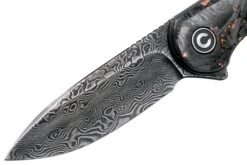 Civivi Elementum C907C-DS3 Damascus, Shredded Taschenmesser Aus Kupfer-Karbonfaser -Schnitt Pro Verkäufe CIC907C DS3 03 civivi