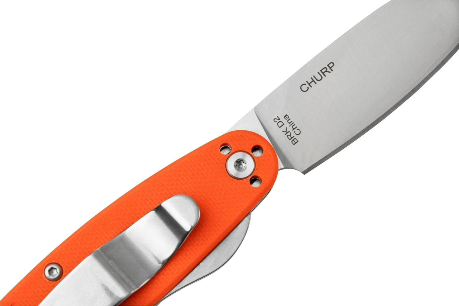 ESEE Churp EE-CH-04 D2, Orange Micarta Taschenmesser 6 ESEE Churp EE-CH-04 D2, Orange Micarta Taschenmesser – Bild 6
