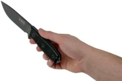 ESEE Model 4 Tactical Gunsmoke, Schwarzer Handgriff 4P-TG-B Mit Scheide + Clip -Schnitt Pro Verkäufe EE ESEE 4P TGB 06 esee knives