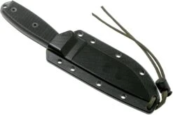 ESEE Model 4 Tactical Gunsmoke, Schwarzer Handgriff 4P-TG-B Mit Scheide + Clip -Schnitt Pro Verkäufe EE ESEE 4P TGB 08 esee knives