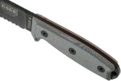 ESEE Model 4 Gezackte Klinge, Grauer Handgriff 4S-MB-B Mit Schwarzer Messerscheide + Clip Und MOLLE-back 12 ESEE Model 4 Gezackte Klinge, Grauer Handgriff 4S-MB-B Mit Schwarzer Messerscheide + Clip Und MOLLE-back -Schnitt Pro Verkäufe EE ESEE 4S MB B 05 esee knives