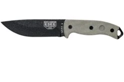 ESEE Knives Model 5, Desert Tan, Kydex-Scheide, ESEE-5P-BK