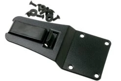 ESEE Model 6 Tactical Gunsmoke, Grauer Handgriff 6P-TG Mit Schwarzer Scheide + Gürtelclip -Schnitt Pro Verkäufe EE ESEE 6P TG 09 esee knives