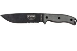 ESEE Model 6 Gezacktes 6S Survivalmesser Inkl. Braune Scheide + Gürtelclip
