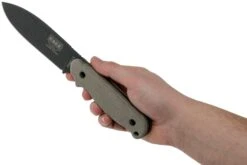 ESEE Laser Strike Tactical Gunsmoke LS-PTG Survivalmesser Mit Kydexscheide + Gürtelclip -Schnitt Pro Verkäufe EE ESEE LS PTG 07 esee knives