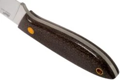 Brisa Bobtail 80, 036-L Flat Bison Micarta, Jagdmesser -Schnitt Pro Verkäufe ENZ 036 L 04 enzo brisa