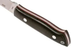 Brisa Trapper 115 Grünes Canvas Micarta Elmax Flat 2066 Bushcraftmesser -Schnitt Pro Verkäufe ENZ 2066 04 enzo trapper enz 2066 04