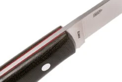 Brisa Trapper 115 Grünes Canvas Micarta Elmax Flat 2066 Bushcraftmesser -Schnitt Pro Verkäufe ENZ 2066 05 enzo trapper enz 2066 05