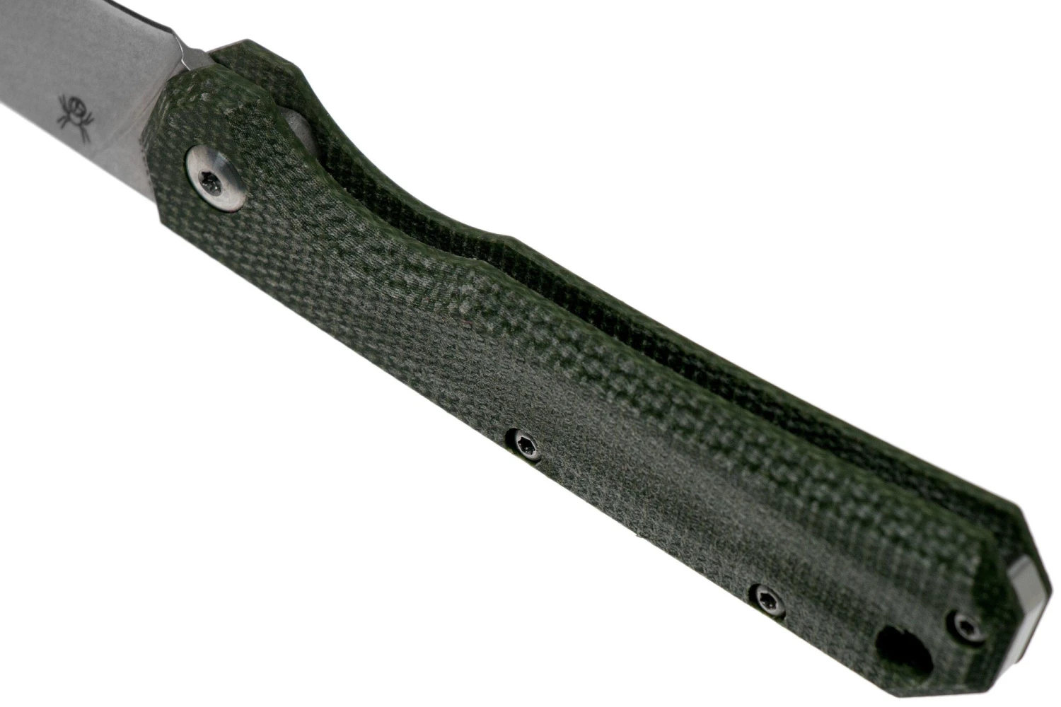 Fox Black Fox Ciol Folding Knife BF-748MI Green Micarta Taschenmesser, Denis Simonutti Design 5 Fox Black Fox Ciol Folding Knife BF-748MI Green Micarta Taschenmesser, Denis Simonutti Design – Bild 5