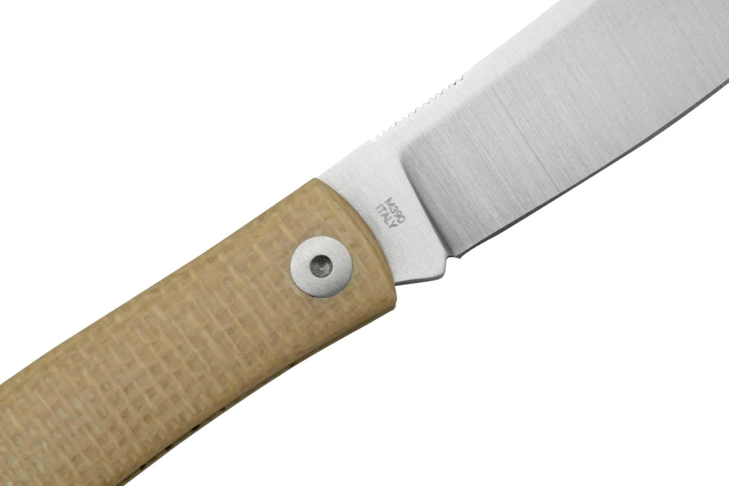 Fox Knives Livri, M390, Natural Jute Micarta, 273MI Taschenmesser 5 Fox Knives Livri, M390, Natural Jute Micarta, 273MI Taschenmesser – Bild 5