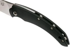 Fox Slim Dragotac Piemontes FX-518 Black FRN Taschenmesser, Bastinelli Design -Schnitt Pro Verkäufe FOFX 518 07 fox knives