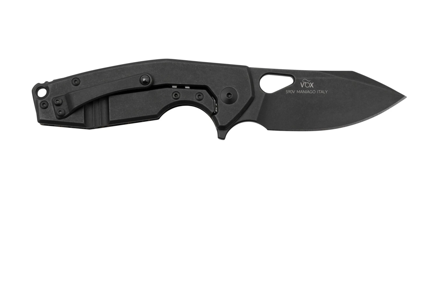 Fox Yaru FX-527CF-2 Snake Skin Fat Carbon Taschenmesser, Jesper Voxnaes Design 2 Fox Yaru FX-527CF-2 Snake Skin Fat Carbon Taschenmesser, Jesper Voxnaes Design – Bild 2