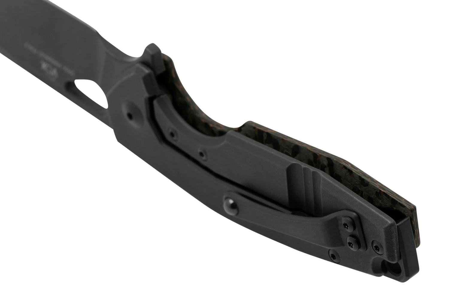 Fox Yaru FX-527CF-2 Snake Skin Fat Carbon Taschenmesser, Jesper Voxnaes Design 4 Fox Yaru FX-527CF-2 Snake Skin Fat Carbon Taschenmesser, Jesper Voxnaes Design – Bild 4