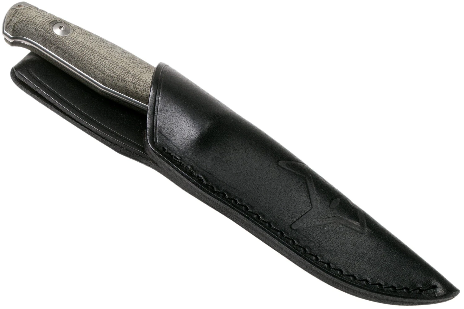 Fox TUR, Micarta Grün FX-529MI Feststehendes Messer, Jesper Voxnaes Design 6 Fox TUR, Micarta Grün FX-529MI Feststehendes Messer, Jesper Voxnaes Design – Bild 6