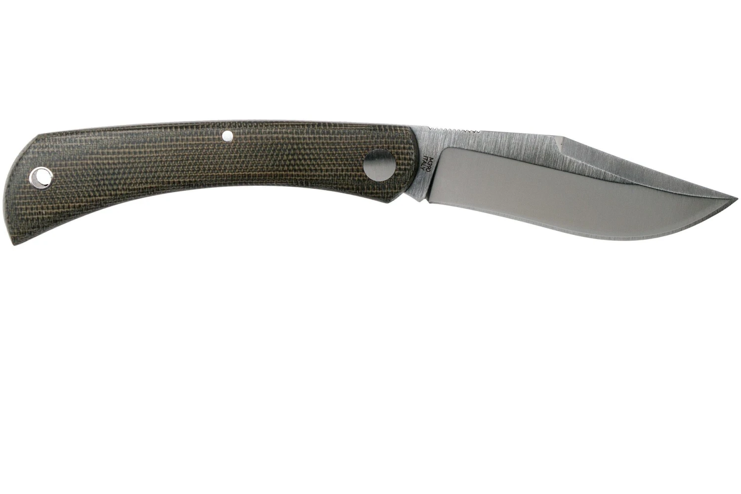 Fox Knives Libar FX-582 Green Canvas Micarta Slipjoint Taschenmesser 2 Fox Knives Libar FX-582 Green Canvas Micarta Slipjoint Taschenmesser – Bild 2