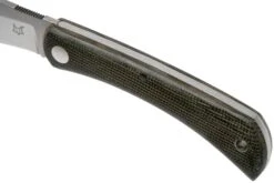 Fox Knives Libar FX-582 Green Canvas Micarta Slipjoint Taschenmesser 15 Fox Knives Libar FX-582 Green Canvas Micarta Slipjoint Taschenmesser -Schnitt Pro Verkäufe FOFX 582 07 fox knives