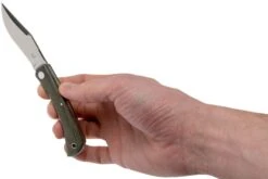 Fox Knives Libar FX-582 Green Canvas Micarta Slipjoint Taschenmesser 16 Fox Knives Libar FX-582 Green Canvas Micarta Slipjoint Taschenmesser -Schnitt Pro Verkäufe FOFX 582 08 fox knives