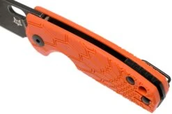 Fox Baby Core UK, Orange FX-608UKORB Taschenmesser, Jesper Voxnaes Design -Schnitt Pro Verkäufe FOFX 608UKORB 07 fox knives