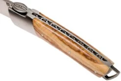 Le Thiers Gentleman Olive Wood T9O Taschenmesser By Fontenille Pataud -Schnitt Pro Verkäufe FPT9O 07 le thiers gentleman fontenille pataud fpt9o 07