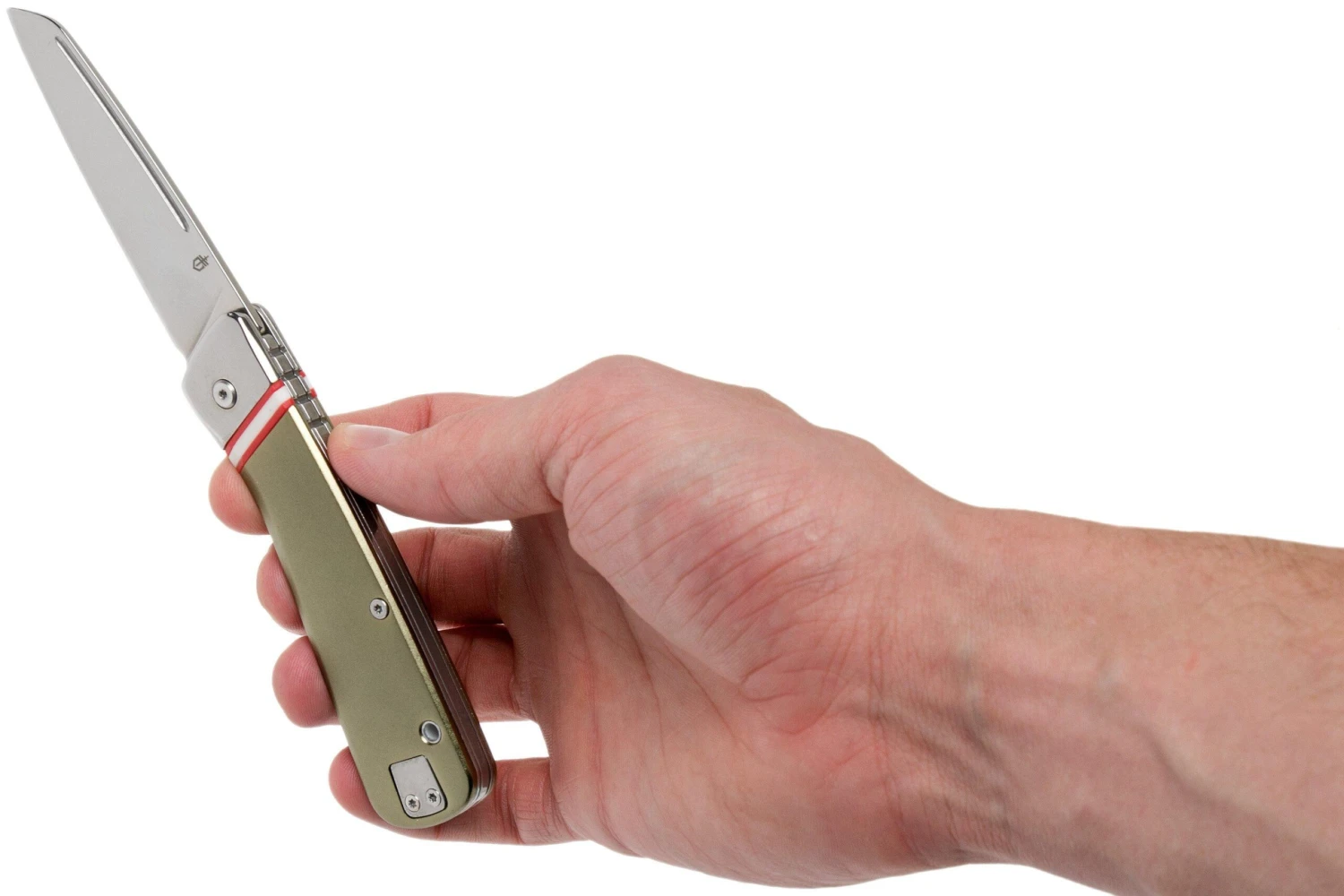 Gerber Straightlace Green 30-001663 Slipjoint Taschenmesser 8 Gerber Straightlace Green 30-001663 Slipjoint Taschenmesser – Bild 8