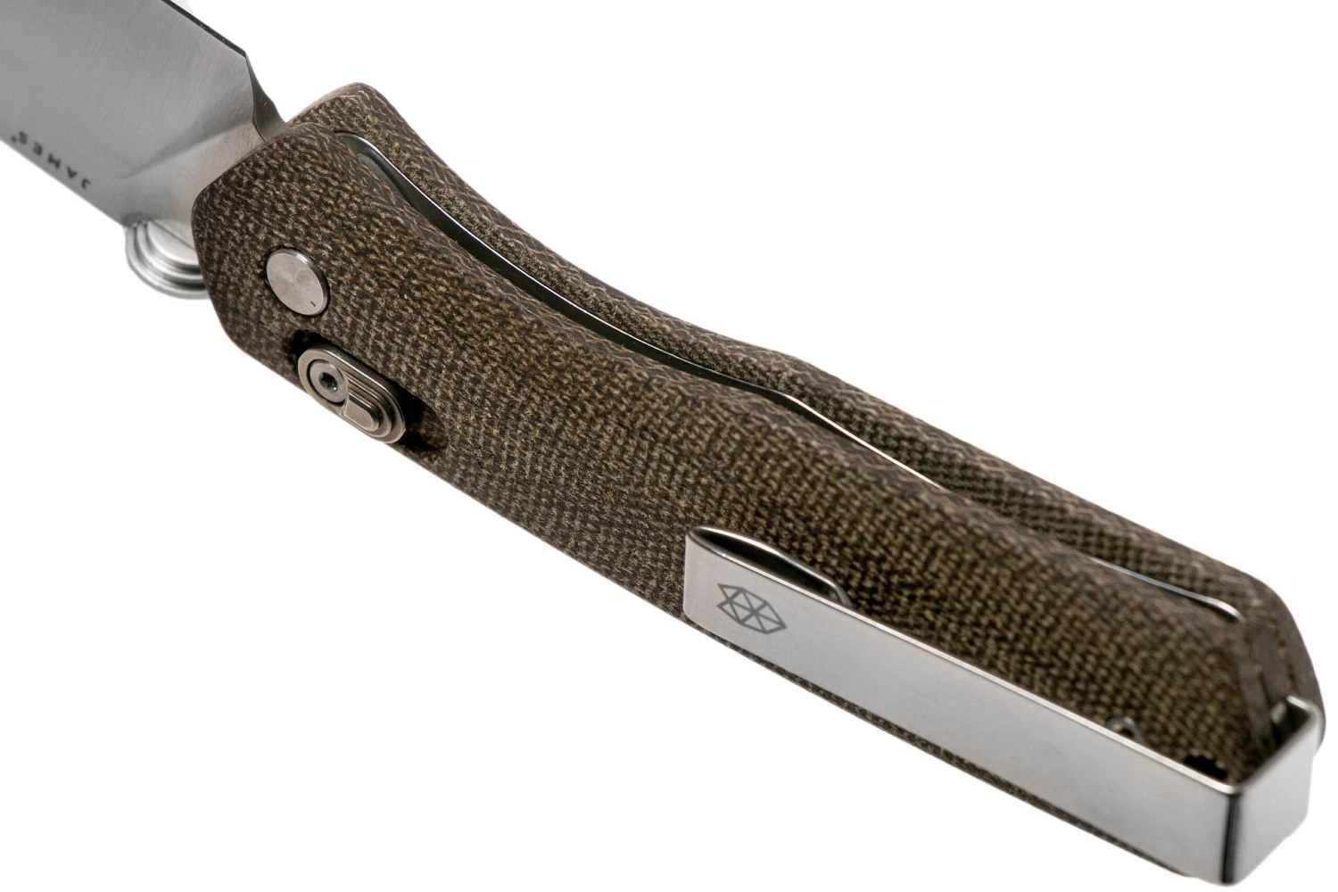 The James Brand The Carter, Od Green Micarta, Stainless Taschenmesser KN108127-00 5 The James Brand The Carter, Od Green Micarta, Stainless Taschenmesser KN108127-00 – Bild 5