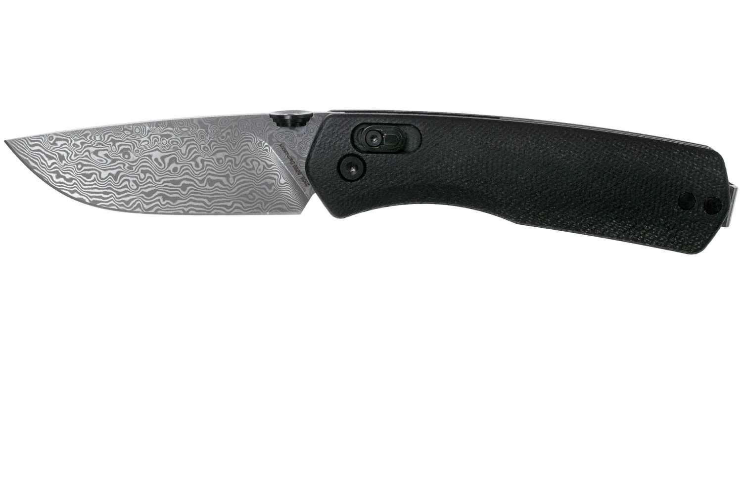 The James Brand The Carter, Black G10, Damascus Taschenmesser KN108147-00 1 The James Brand The Carter, Black G10, Damascus Taschenmesser KN108147-00