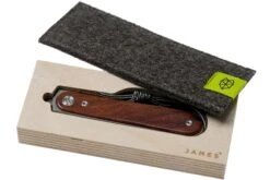 The James Brand The Duval Rosewood Damascus, KN109159-00 Taschenmesser -Schnitt Pro Verkäufe JAKN109159 00 08 the james brand