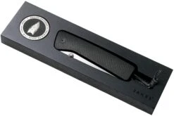 The James Brand The Barnes Black Titanium KN114107-00 Taschenmesser -Schnitt Pro Verkäufe JAKN114107 00 08 the james brand